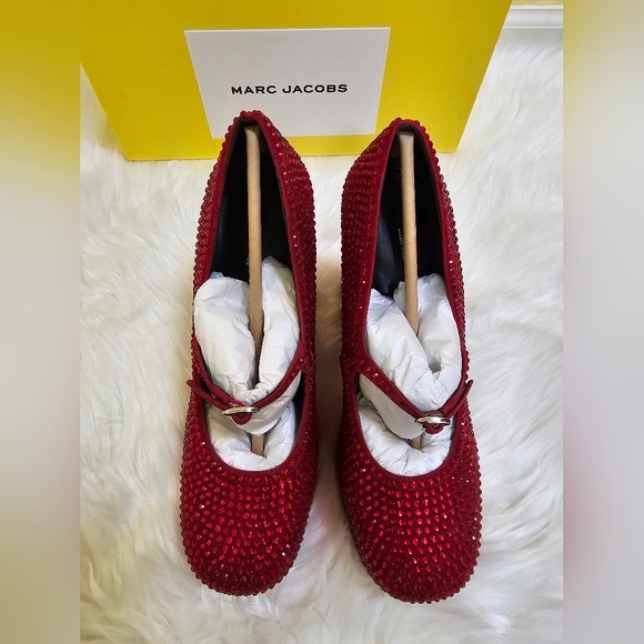 ❤️🎉HOST PICK🎉❤️MARC JACOBS THE KIKI PLATFORM MARY JANE, THE WIZARD OF OZ - Picture 9 of 17